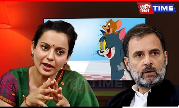 Kangana Aims 'Tom And Jerry' Jibe At Rahul Gandhi Amid Emergency Promotions